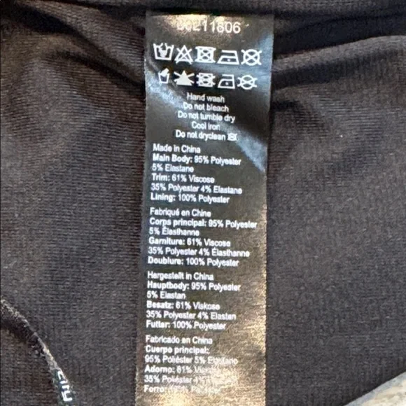 City Chic | Ruched Zip Up Draped Skirt in Black Size M Medium 18 - Picture 11 of 15